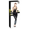 Black Level Combinaison Vinyl Overall Zip V Noire